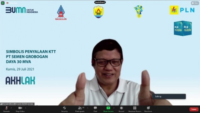 Dukung Sektor Industri, Semen Grobogan Resmi Menjadi Pelanggan Tegangan Tinggi PLN