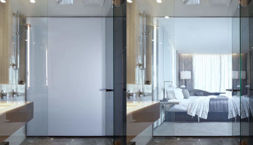 Intip Jendela High Tech, Klik Tombol Ubah Bening ke Buram