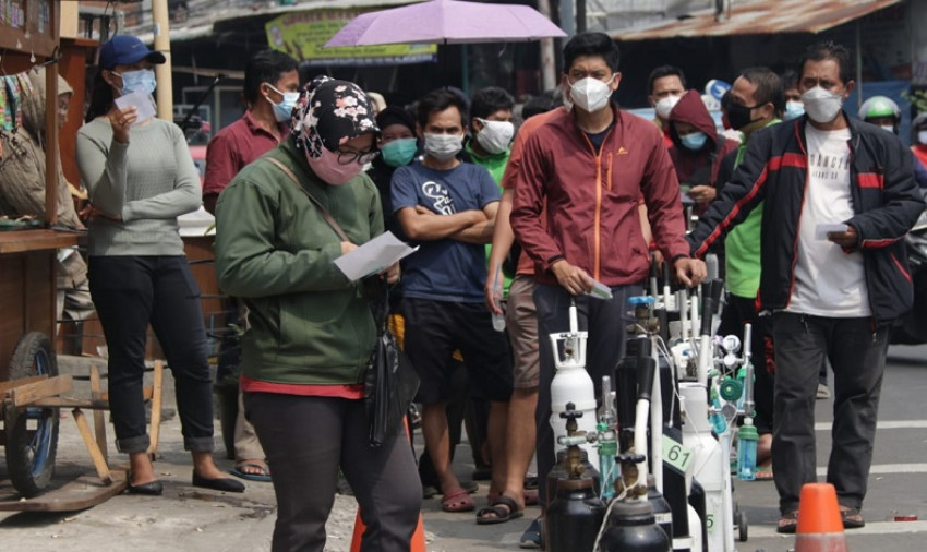 Isi Oksigen Gratis untuk Ringankan Pasien Isoman Covid-19