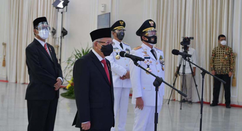 Lantik Pamong Praja IPDN, Wapres Ingatkan Persatuan Bangsa