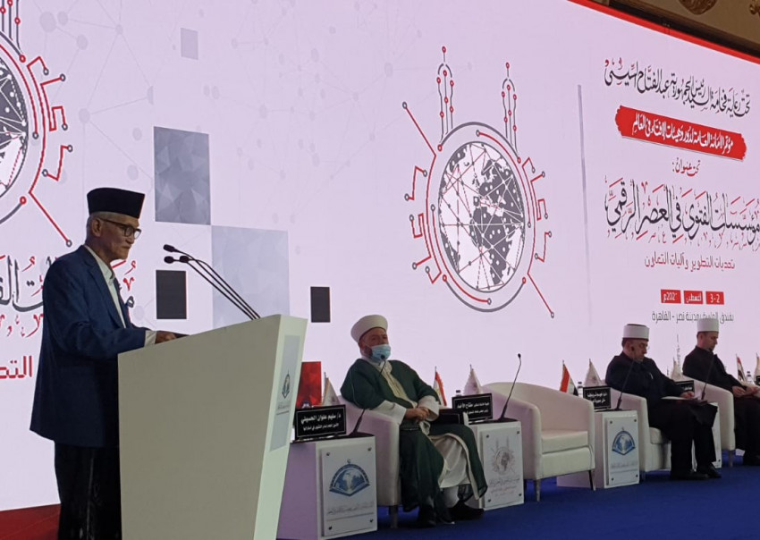 Bicara di Forum Mufti Dunia, Ketua MUI Singgung Tanggung Jawab Ulama