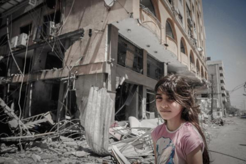 Potret Siswa Gaza Rayakan Hasil Ujian Akhir di Tengah Kecamuk Perang