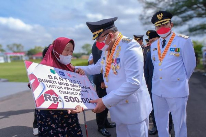 1.203 Penyandang Disabilitas di Muba Dapat Bantuan Uang Selama Lima Bulan