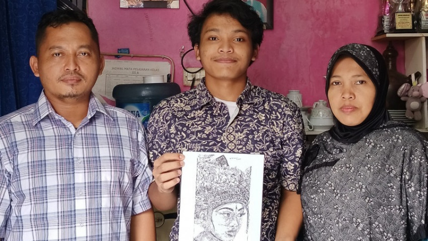 Wahyu Raihan, Anak Teknisi AC Lolos SBMPTN karena Bakat Seni