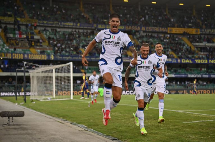 Sempat Tertinggal, Inter Dimenangkan Dwigol Debut Correa atas Verona