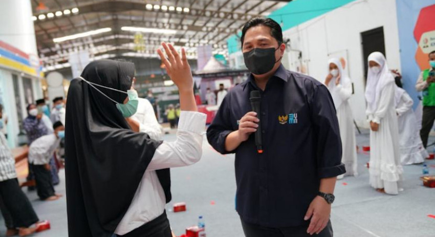 Terobosan Industri Halal, Erick Thohir Resmikan Halal Hub di Rest Area
