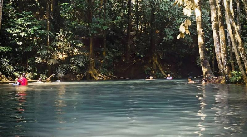 River Tubing di Kali Odo, Airnya Super Jernih