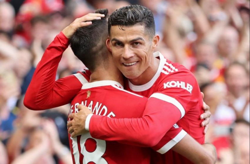 Ronaldo Cetak Dua untuk Manchester United, Messi Masih Nol Gol di PSG