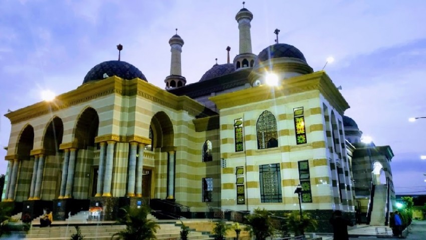 Terminal Bus Menjelma Menjadi Masjid Megah di Klaten