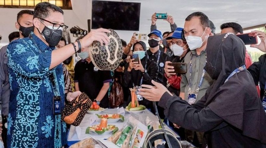 Sandiaga Dukung Pengembangan Sektor Ekraf di Banyuwangi