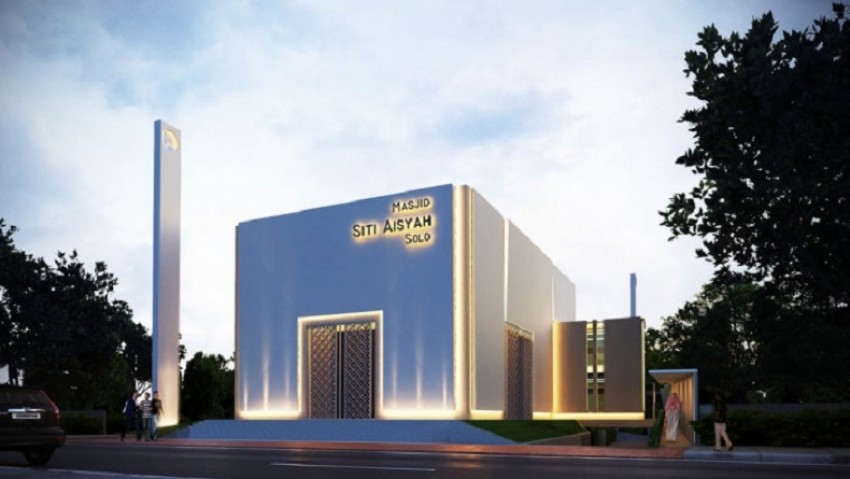 Masjid Kotak di Solo, Didesain Elegan seperti Hotel Mewah