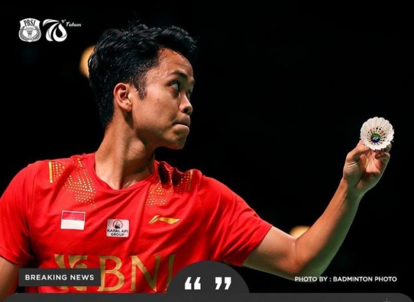 Final Piala Thomas 2020: Menang Rubber Game, Ginting Bawa Indonesia Unggul 1-0