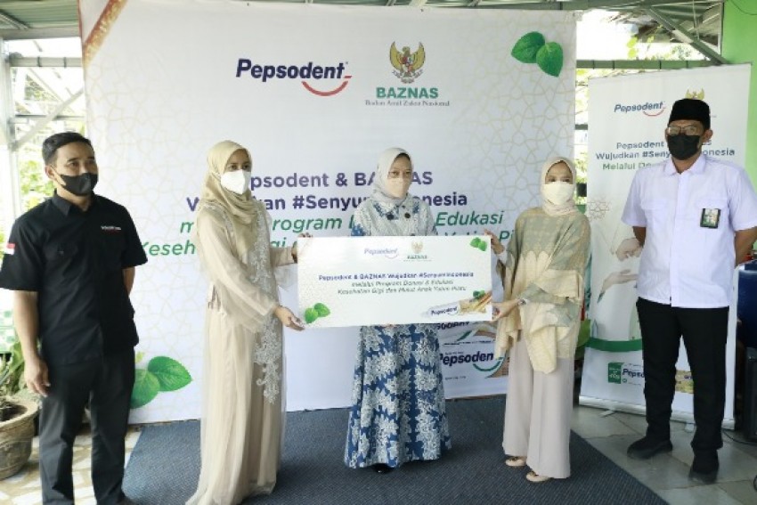Wujudkan #SenyumIndonesia, Pepsodent Perkuat Kolaborasi Dengan BAZNAS