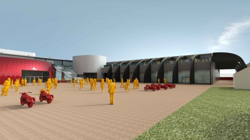 Moto Guzzi Hadirkan Rancangan Pabrik dan Museum yang Futuristik