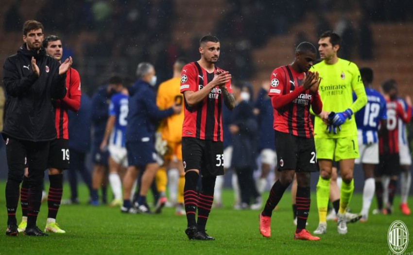 Imbang Lawan FC Porto, Peluang AC Milan Lolos Makin Tipis