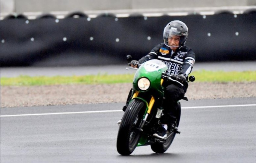 Ini Spesifikasi Motor Tunggangan Jokowi di Sirkuit Mandalika