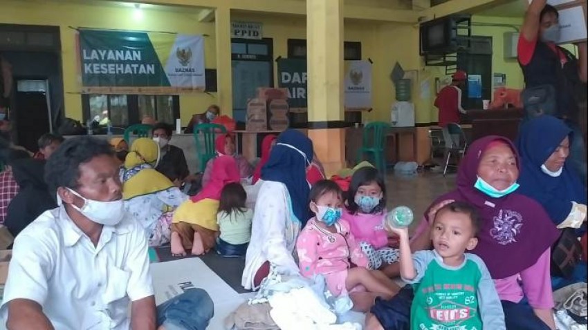 Pusat Kajian BAZNAS Ungkap 20 Ribu Orang Miskin Terdampak Erupsi Semeru