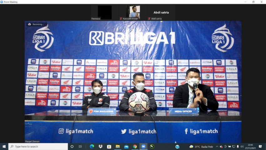 PSM Makassar Siapkan Strategi Khusus Hadapi Persija Jakarta