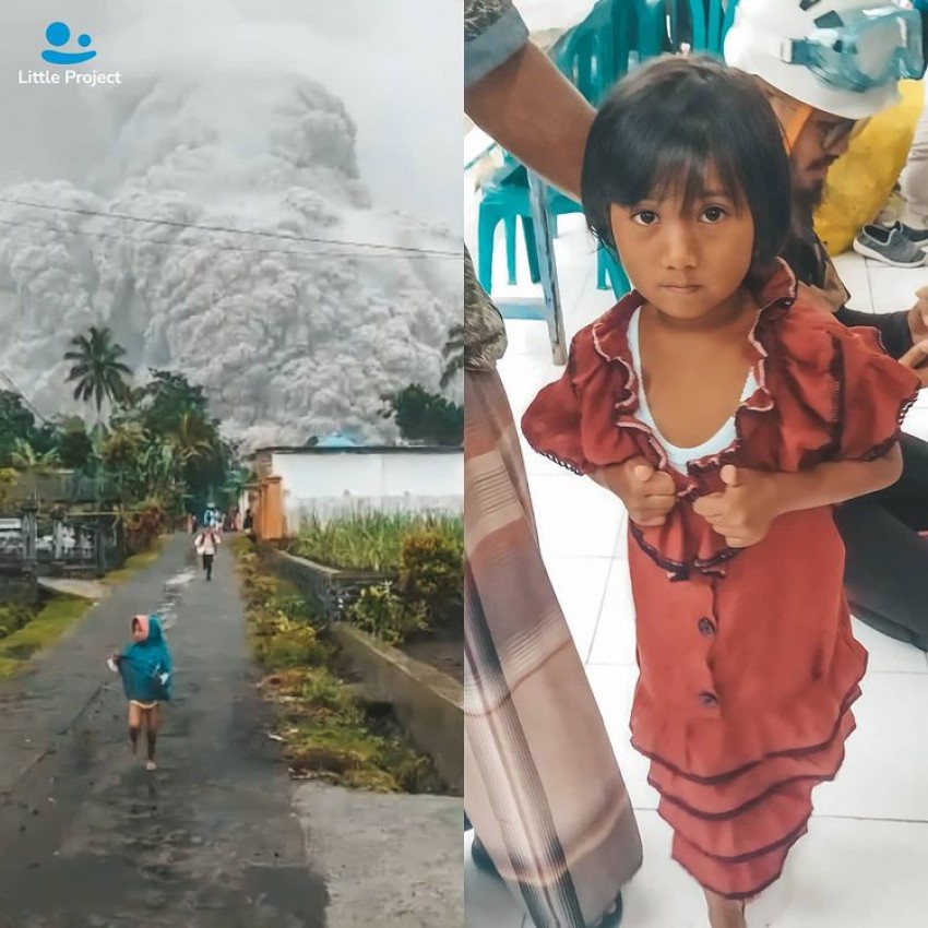 Nurfida, Selamat dari Erupsi dengan Berlindung di Masjid