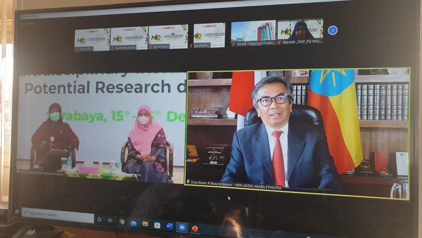 Dubes Al Busyra Ajak Dosen dan Peneliti Indonesia Meneliti dan Mengajar di Ethiopia