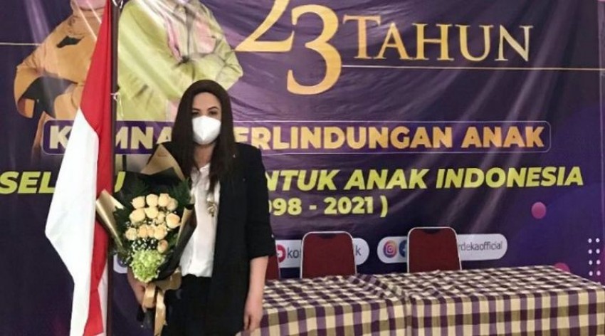 Pemeran Sarah 'Si Doel' Dilantik Jadi Ketua Komnas Perlindungan Anak