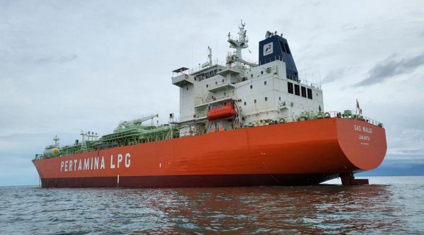 Kapal Tanker MT Gas Walio Siap Berlayar ke Asia-Australia