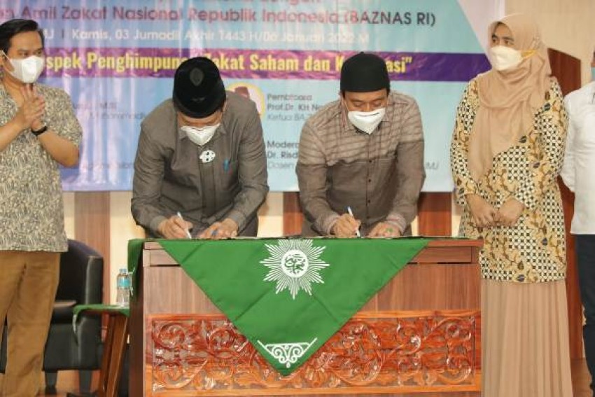 BAZNAS Tandatangani MoU dengan UMJ Perkuat Keilmuan Zakat