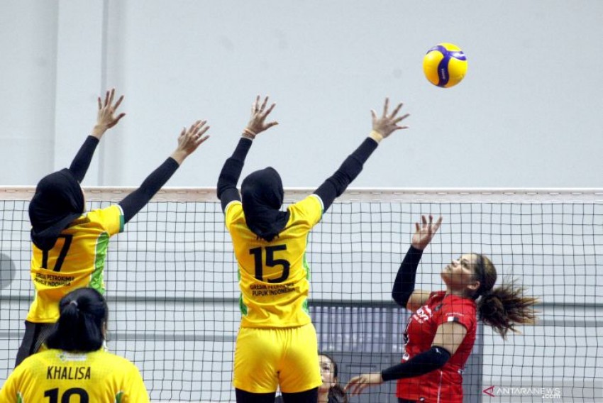 Menang 3 Set, Jakarta Pertamina Taklukkan Petrokimia