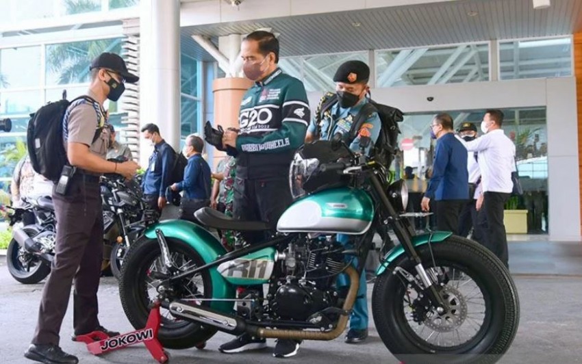 Jokowi Tinjau Infrastruktur MotoGP 2022 di Mandalika Lombok