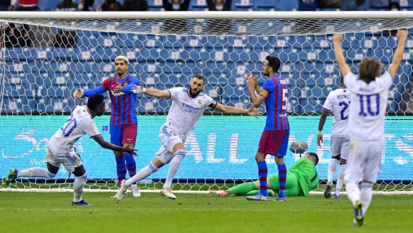 Menang atas Barcelona 3-2, Real Madrid Melenggang ke Final Piala Super Spanyol