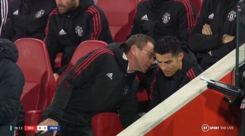 Ronaldo Ngambek Saat Diganti, Begini Penjelasan Rangnick