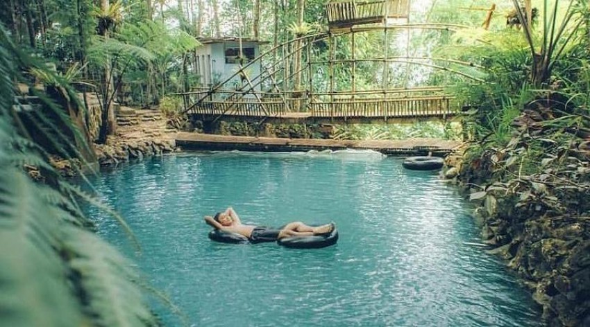 Taman Sungai Mudal Wisata Sumber Mata Air Alami di Kulon Progo