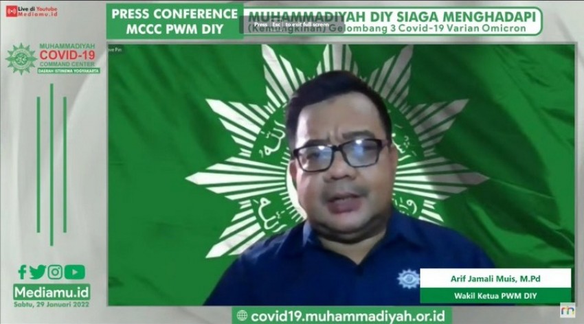 Muhammadiyah DIY Lakukan Mitigasi Lonjakan Varian Omicron