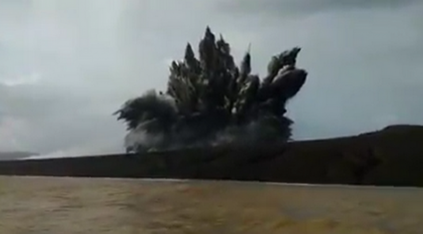 Viral Video Erupsi Gunung Anak Krakatau, Ini Penjelasan BNPB
