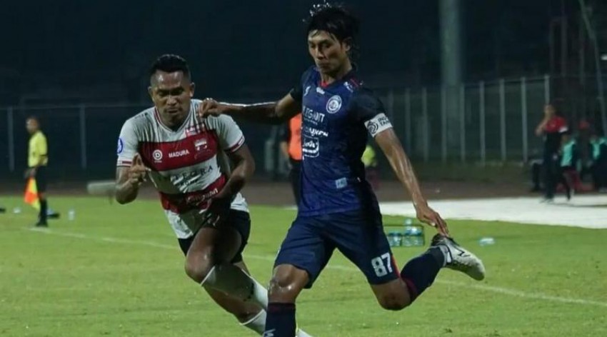 Hasil Pertandingan Arema FC Menang Tipis Lawan Madura United