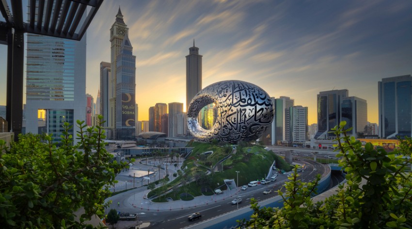 Dubai Resmikan Museum Masa Depan, Ada Landasan Pesawat Luar Angkasa