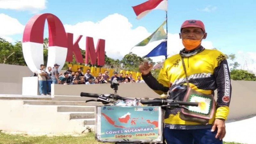 Subiyanto, Pria yang Keliling Indonesia 18 Bulan Naik Sepeda