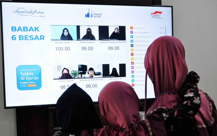 360 Penghafal Quran Ikut Lomba Tahfidz Nasional Yayasan Amaliah Astra