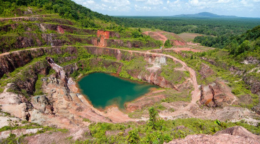 Geosite Open Pit Nam Salu Jadi Warisan Geologi Terbesar di Asia Tenggara