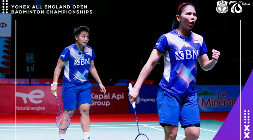 All England 2022: Greysia/Apriyani Melaju ke Babak 16 Besar