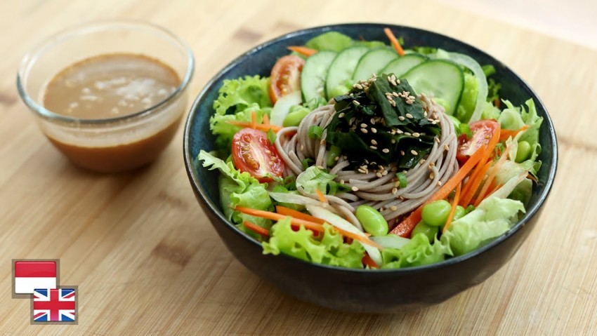 Cocok untuk Diet, Coba Resep Japanese Soba Salad ala Chef Devina Ini