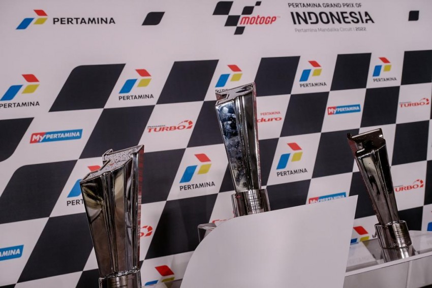 Trofi MotoGP Mandalika Desain Anak Bangsa, Dibuat Tuksedo Studio