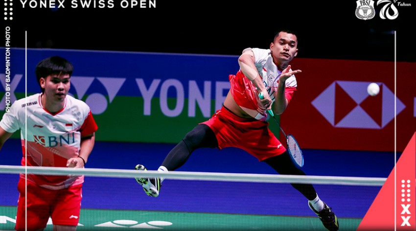 Ahsan/Hendra Mundur, Leo/Daniel Melaju ke 16 Besar Swiss Open 2022