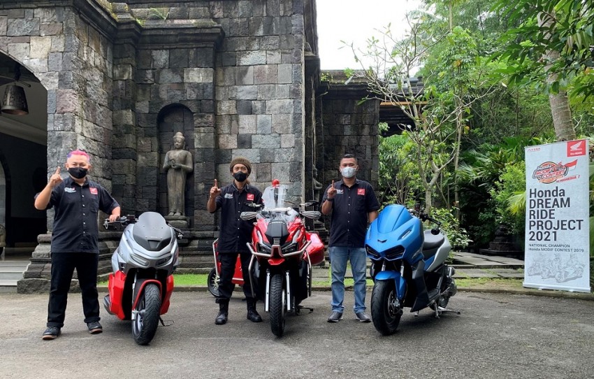 Intip Tampilan Baru ADV150 Garapan 3 Jawara Modifikator Honda