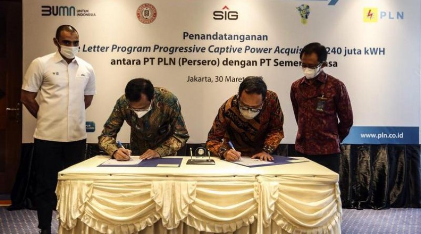 PT Semen Tonasa Gandeng PLN untuk Mendapatkan Pasokan Listrik Penuh