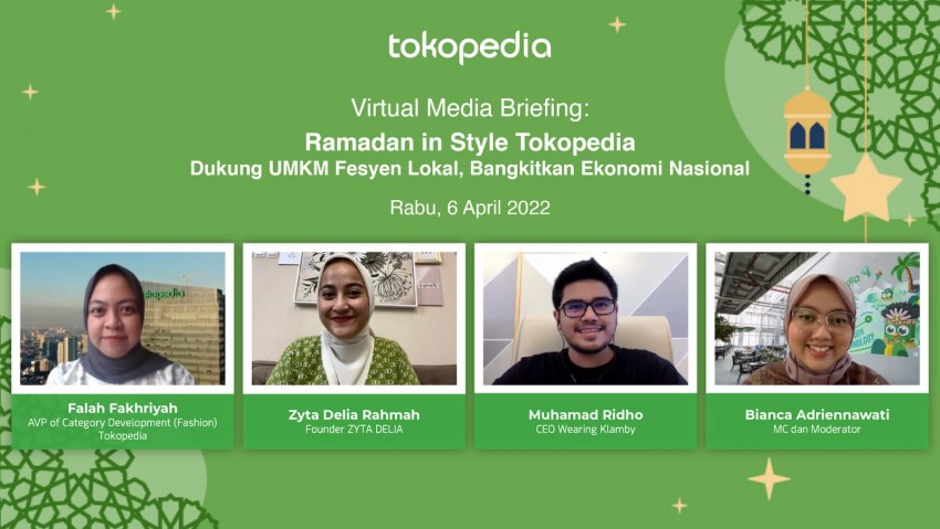 Ramadan In Style, Dukungan Tokopedia untuk Fesyen Lokal
