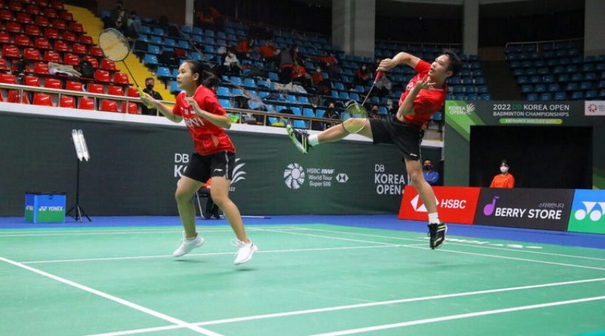 Lolos ke Semifinal, Rinov/Pitha Akui Belum Tampil Bagus