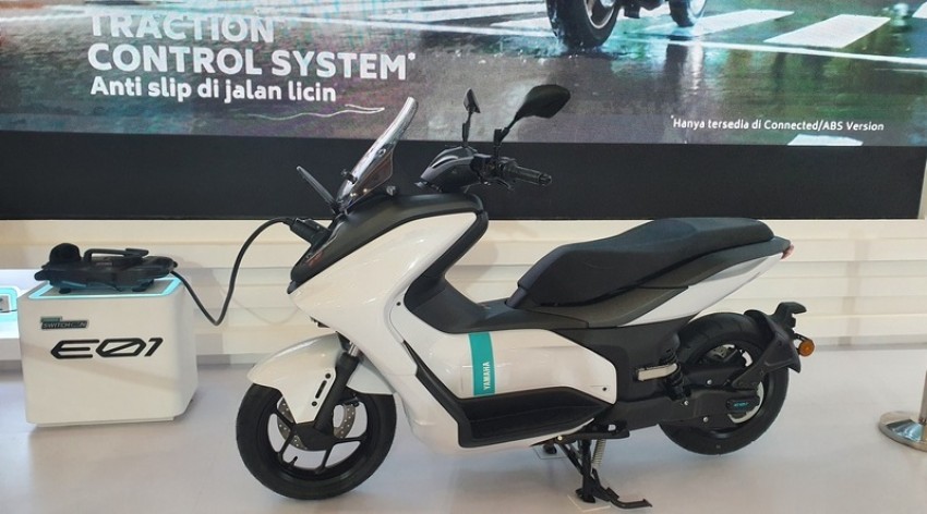 Yamaha Pamerkan Skuter Listrik di IIMS 2022