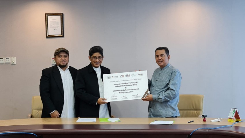 Wakafa Sinergi Jadi Mitra Penyelenggara Pelatihan & Sertifikasi LSP BWI