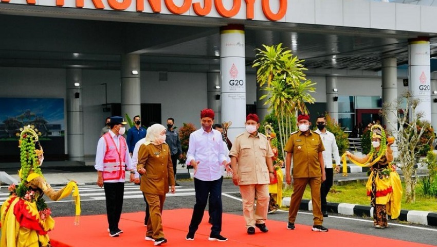 Resmikan Bandara Trunojoyo, Jokowi Minta Rute Jakarta-Sumenep Dibuka jelang Lebaran